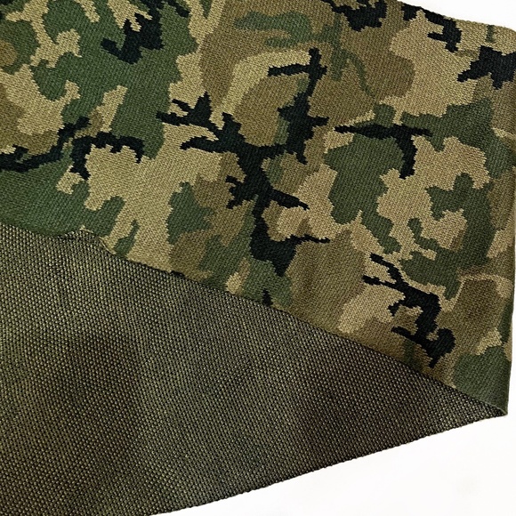 NWT Timberland Camo Jacquard Reversible Knit Scarf - Picture 10 of 15